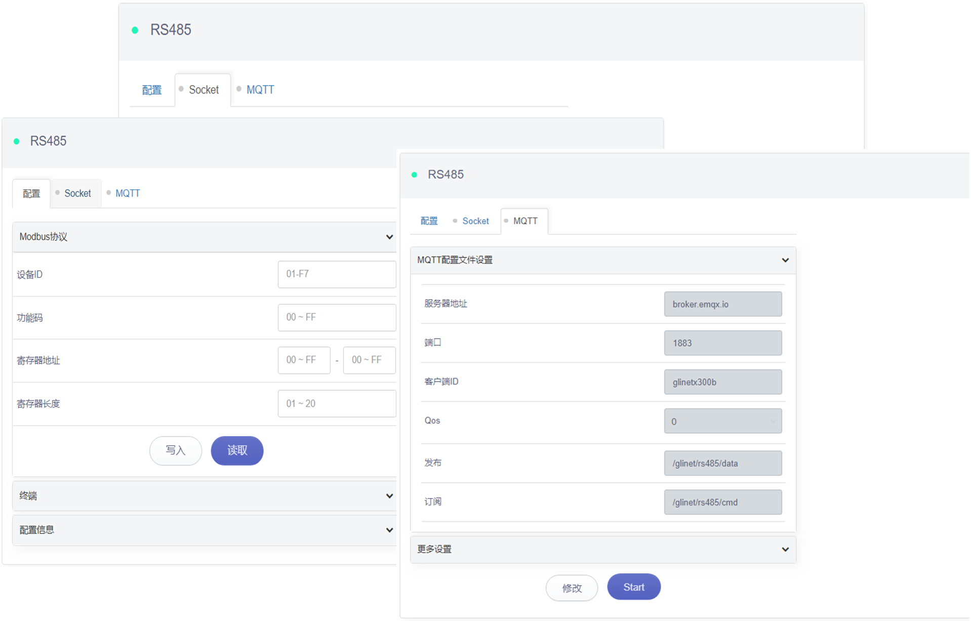 Web Admin Panel
